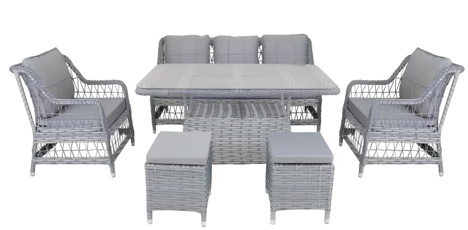 7'Li Okyanus Oturma Grubu Puflu