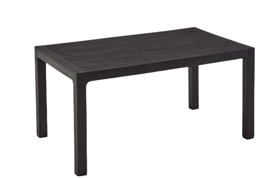 90X150 Wood Masa Camsız 