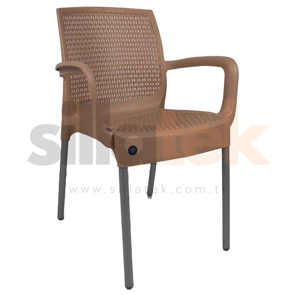 Defne Rattan Koltuk (Alüminyum Ayak)